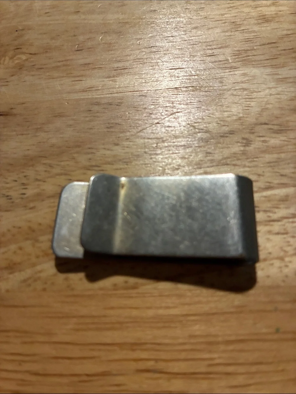 Vintage-Brass Money Clip with '007' Accent - Brass Finish